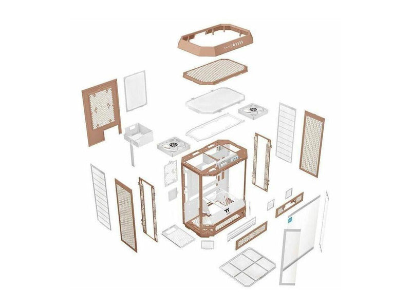 Thermaltake Tower 600 Mid Tower; 2x140mm CT Fans Included; 420mm Radiator