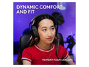 Logitech G321 LIGHTSPEED Wireless Bluetooth Gaming Headset, dynamic comfort and