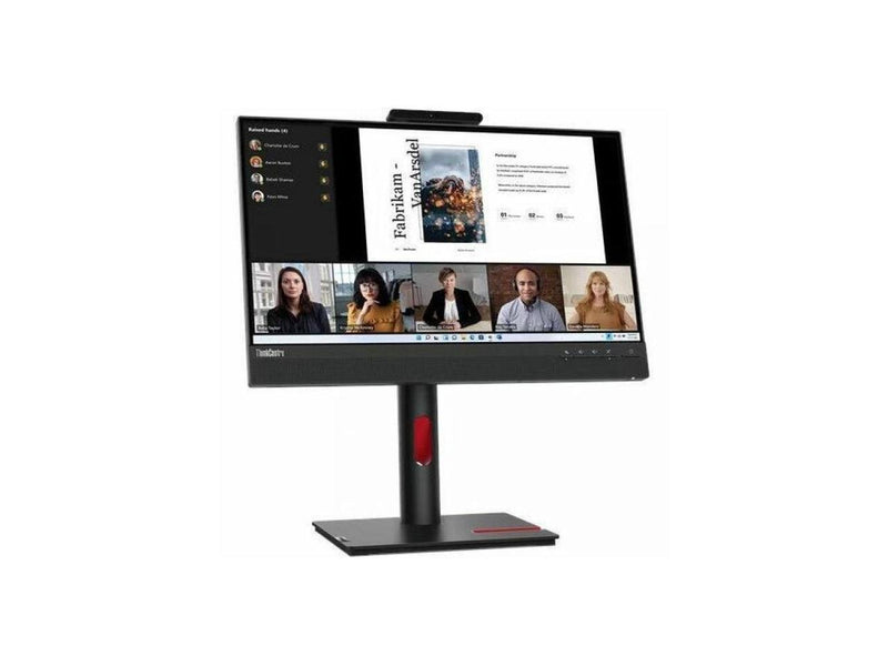 Lenovo ThinkVision TIO22Gen5 22" Class Webcam Full HD LED Monitor - 16:9 - Black