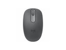 Logitech M196 Mouse - Optical - Wireless - 32.81 ft - Bluetooth - Graphite -