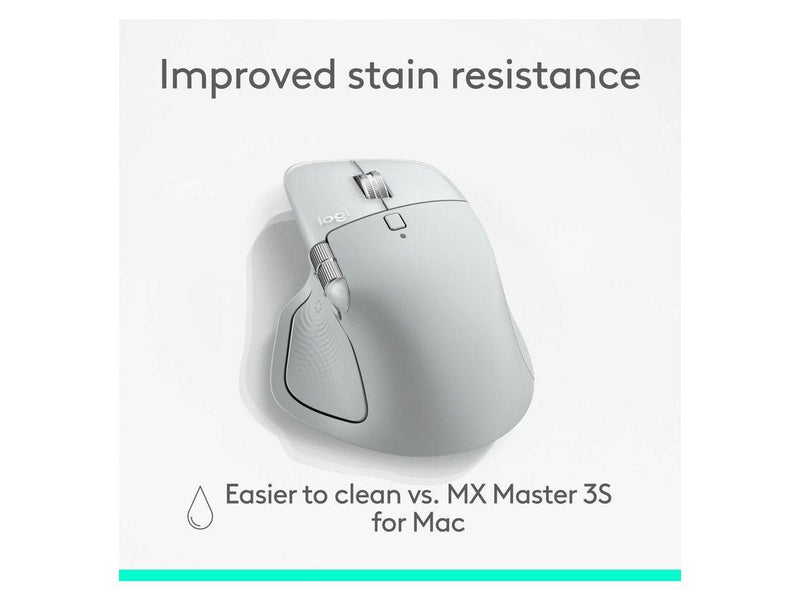 Logitech MX Master 4 for Mac - Wireless Bluetooth Mouse with Ultra-fast