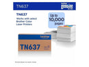 Brother TN637C Original Ultra High Yield Laser Toner Cartridge Cyan Pack