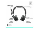Logitech Zone Wireless 2 ES for Business - Noise-Canceling Wireless Headset with