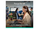 Logitech Zone Wireless 2 ES for Business - Noise-Canceling Wireless Headset with