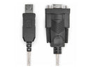 Rocstor 6ft 1 Port USB to Null Modem RS232 DB9 Serial DCE Adapter Cable with