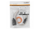 Rocstor 6ft 1 Port USB to Null Modem RS232 DB9 Serial DCE Adapter Cable with