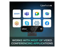 Adesso CyberTrack CyberTrack H8 Webcam - 2.1 Megapixel - 30 fps - USB 2.0 - Full