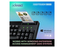 Adesso EasyTouch-130SB Desktop Mechanical Keyboard with Smart Card Reader -