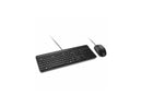 Kensington KM201 Simple Solutions Wired Desktop Set, TAA Compliant - Black