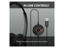 Cyber Acoustics Professional USB Headset with AI Noise Cancelation - Microsoft