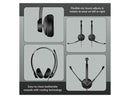 Cyber Acoustics Professional USB Headset with AI Noise Cancelation - Microsoft