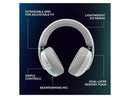 Logitech G G325 LIGHTSPEED Wireless Gaming Headset, Bluetooth Connectivity,