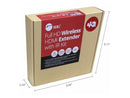SIIG Full HD Wireless HDMI Extender Kit with IR and HDMI Loop-Out - Up to 1x4 -