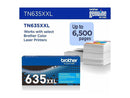 Brother Genuine TN635XXLC Super High Yield Cyan Toner Cartridge, 1 Pack