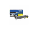 Brother TN635XLY Original High Yield Laser Toner Cartridge Yellow Pack