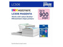 Brother Genuine LC506M Standard Yield Magenta Ink Cartridge (for use with 4355,