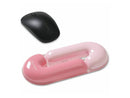 Kensington Duo Gel Wrist Rest - 0.71" Height x 7.40" Width x 3.27" Depth - Pink