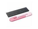 Kensington Duo Gel Wrist Rest - 0.87" Height x 17.72" Width x 3.66" Depth - Pink