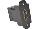 TRIPP LITE P164-000-KP-BK HDMI Coupler Keystone Panel Mount All-in-One F/F Black
