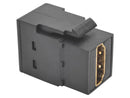 TRIPP LITE P164-000-KP-BK HDMI Coupler Keystone Panel Mount All-in-One F/F Black