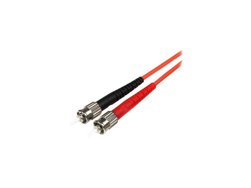 StarTech.com 50FIBLCST10 32.8 ft 10m Multimode 50/125 Duplex Fiber Patch Cable