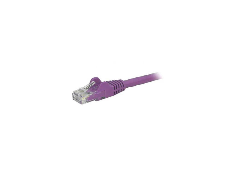 Startech 9 ft Purple Cat6 Cable with Snagless RJ45 Connectors - Cat6 Ethernet