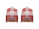 Cat6 Gigabit Molded Patch Cable (Rj45 M/M), Red, 1 Ft.
