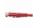 Cat6 Gigabit Molded Patch Cable (Rj45 M/M), Red, 1 Ft.