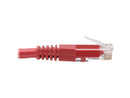 Cat6 Gigabit Molded Patch Cable (Rj45 M/M), Red, 1 Ft.