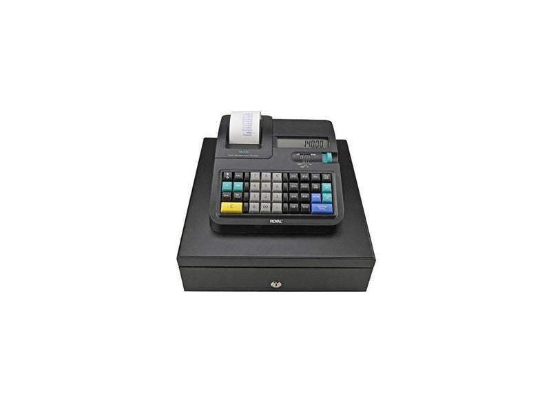 Royal 140DX Entry Level Cash Register with 9-digit Operator Display (29475X)