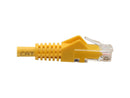 Tripp Lite N201-06N-YW Premium Cat6 Gigabit Snagless Molded Utp Patch Cable, 24