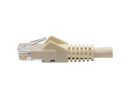 Cat6 Gbe Snagless Molded Patch Cable Utp White Rj45 M/M 6In