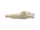 Cat6 Gbe Snagless Molded Patch Cable Utp White Rj45 M/M 6In