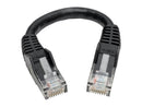 Tripp Lite N201-06N-BK Premium Cat6 Gigabit Snagless Molded Utp Patch Cable, 24