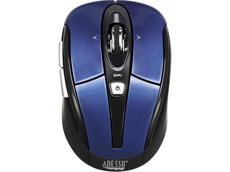 ADESSO iMouse S60L Blue 6 Buttons Tilt Wheel USB RF Wireless Optical 1600 dpi