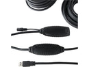 Plugable 10 Meter (32 Foot) USB 3.0 Active Extension Cable with AC Power Adapter