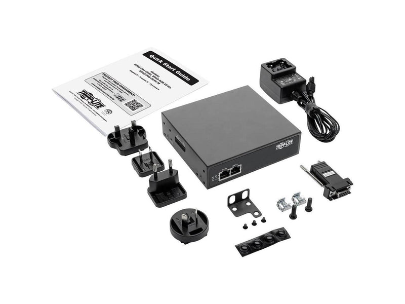 Tripp Lite 8-Port Serial Console Server with Dual GbE NIC, 4Gb Flash and 4 USB