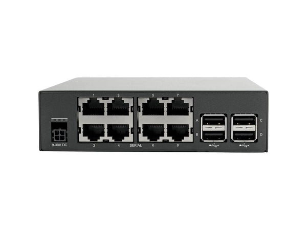 Tripp Lite 8-Port Serial Console Server with Dual GbE NIC, 4Gb Flash and 4 USB