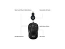 Adesso iMouse S8B - USB Illuminated Retractable Mini Mouse