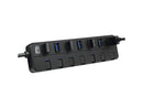 Adesso AUH-3070P 7-Port USB 3.0 Hub with Individual Power Switch & Power Adapter