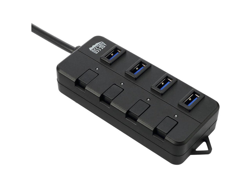 Adesso AUH-3040 4 Port USB 3.0 Hub with Individual Power Switch