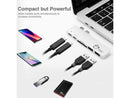 SIIG Thunderbolt 3 USB-C Hub with Card Reader & PD Adapter - Silver