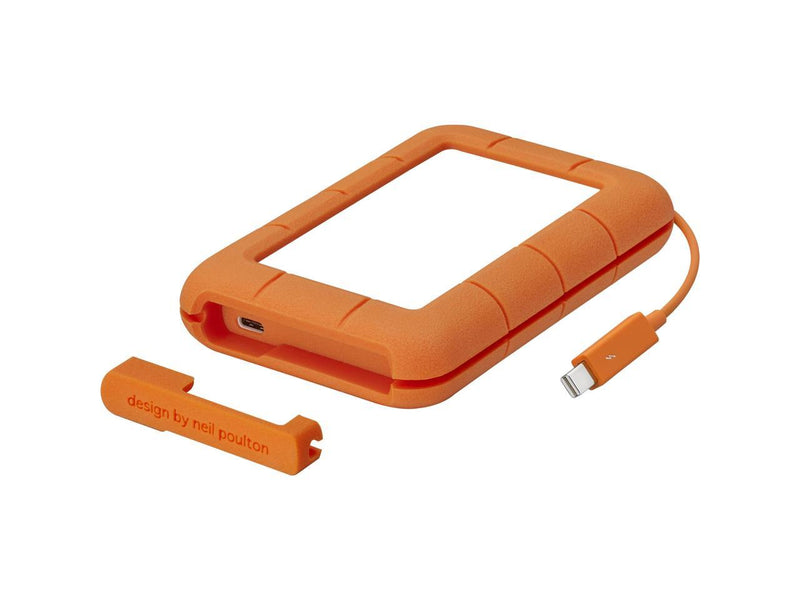 LaCie Rugged Secure USB-C 2TB All-Terrain Encrypted Portable Hard Drive Model