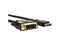 Rocstor Y10C208-B1 3Ft Hdmi To Dvi-D M/M Cable Dvi 18+1 Gold Plated Shielding