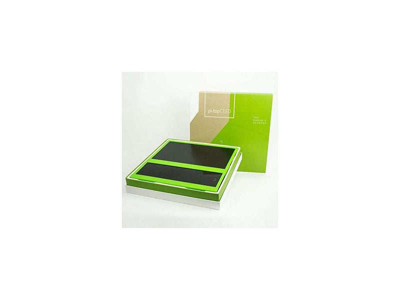 pi-topCEED green with US plug without Raspberry Pi, PCUXGR100002