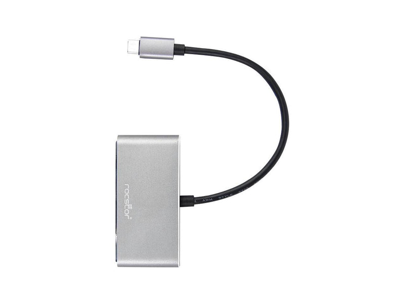 Rocstor Y10A200-A1 Premium USB C Hub - 4 Port USB-C to USB-A