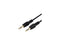 Rocstor Y10C188-B1 3Ft Slim 3.5Mm Stereo Cable Male To Male Gold Plated Black