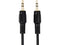 Rocstor Y10C189-B1 6Ft Slim 3.5Mm Stereo Cable Male To Male Gold Plated Black