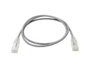 TRIPP LITE N201-S03-GY 3 ft. Cat 6 Gray Cat6 UTP Patch Cable (RJ45) - M/M,