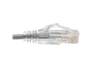 TRIPP LITE N201-S03-GY 3 ft. Cat 6 Gray Cat6 UTP Patch Cable (RJ45) - M/M,